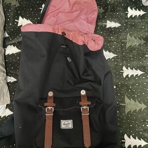 Black Herschel Bag